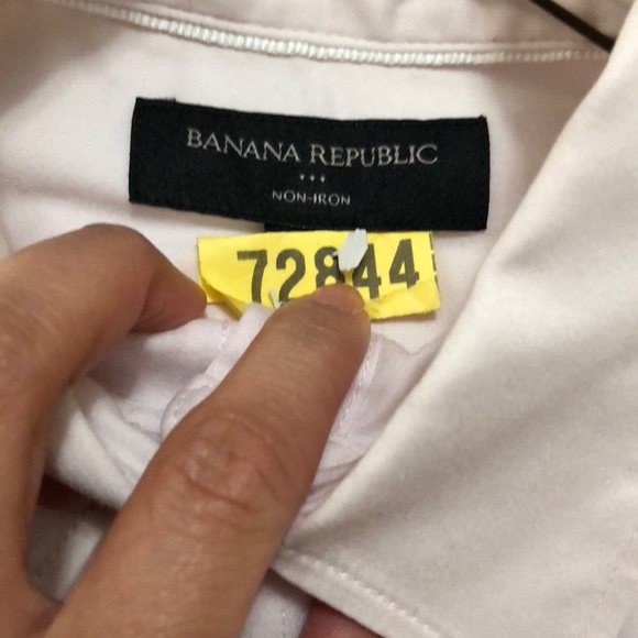 Banana Republic light pink button down shirt - Picture 3 of 3